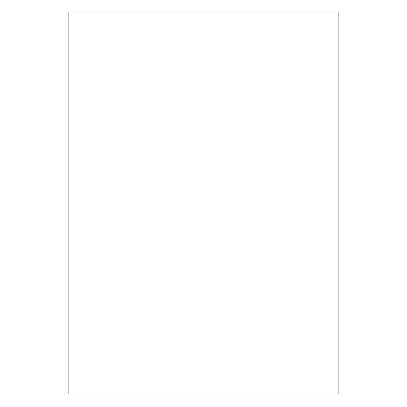 Karton 50x70 300 Gram 10 Ark Hvid