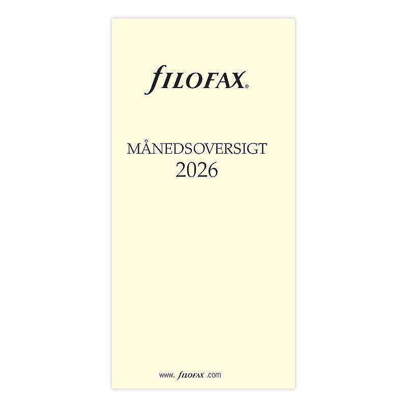 Månedsoversikt Personal 2026 Dansk