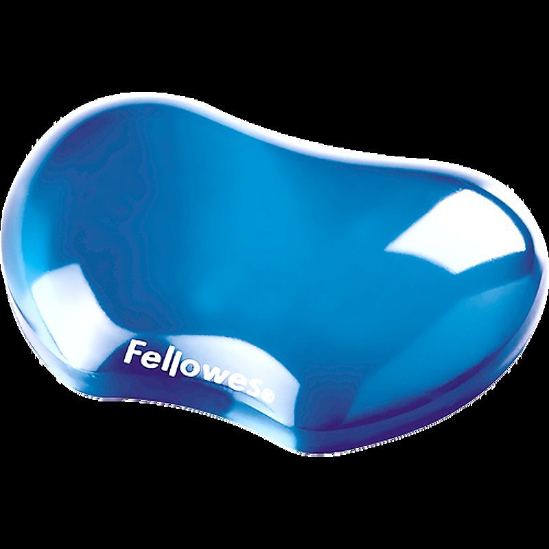 Fellowes Crystals Gel Flex Håndledsstøtte Blå