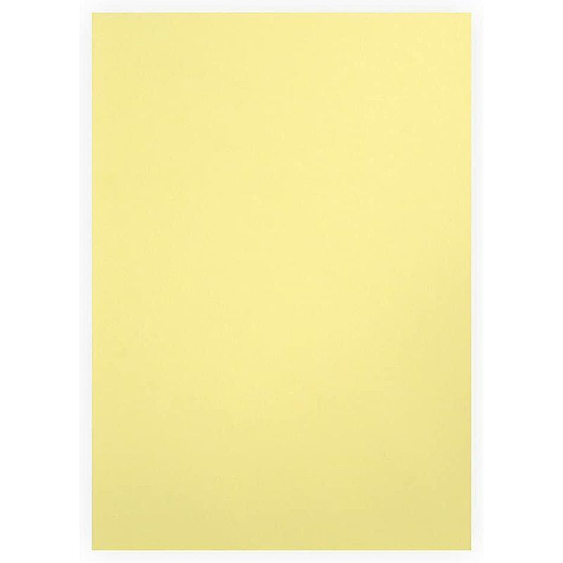 Folia Karton A4 220g Strågul 100 Ark