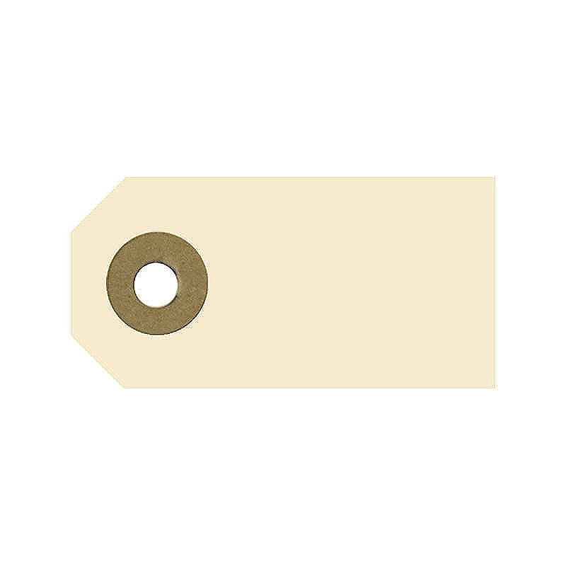 Wera Manila tag 30x60mm 1000 Pakke Cremehvid - Billede 3
