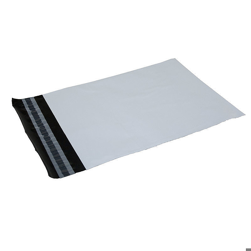 Grippie Postpose 100% Genanvendt 300x500mm Enkel Limlukning 100 Pakke Hvid
