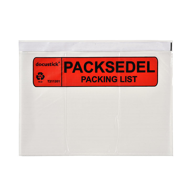 Grippie Følgeseddellomme Premium C4 Med Tryk 500 Pakke - Billede 3