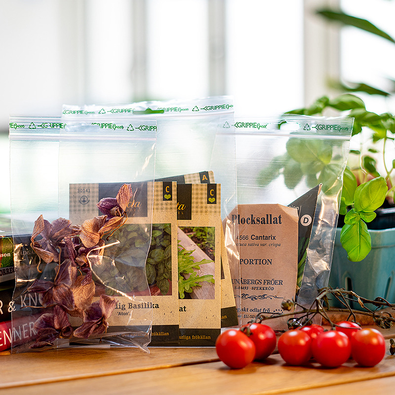 Grippie Green Lynlåsposer 150x250mm - Billede 5