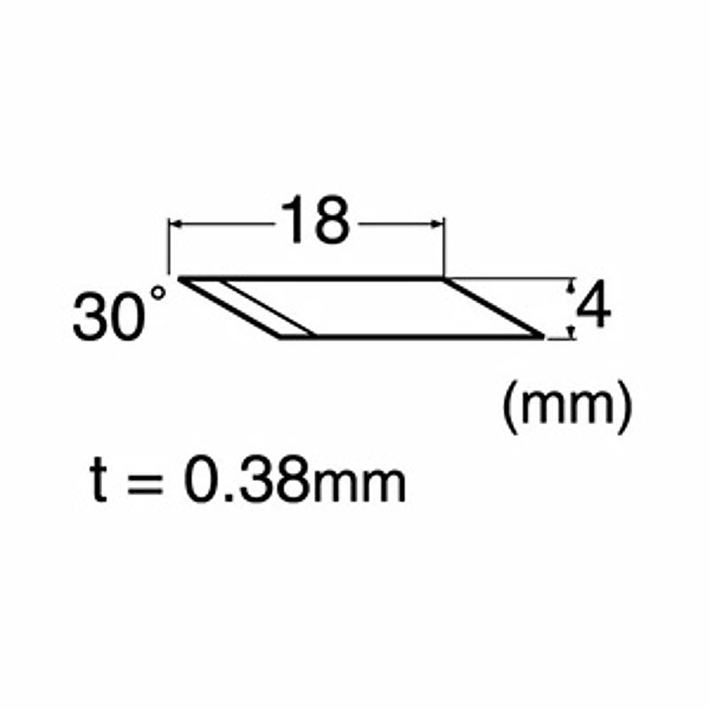 NT Cutter Reserveblade BDC-200P - Billede 2