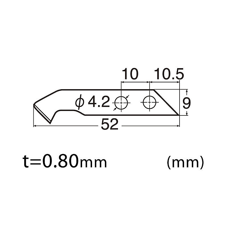 NT Cutter M-500P Reserveblade 6 stk
