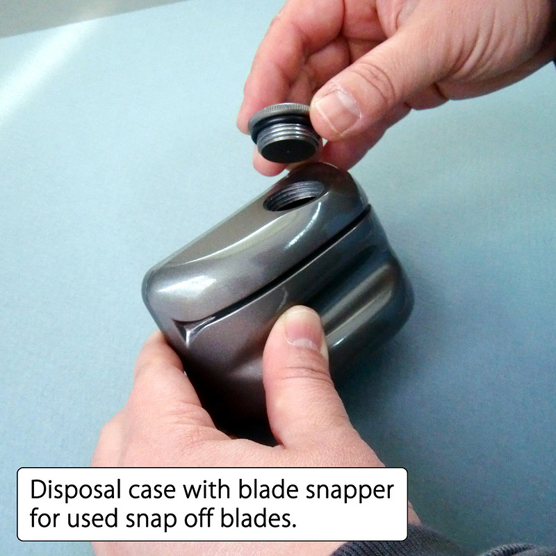 NT Cutter Portabel Disposal Case til Knivblade - Billede 3