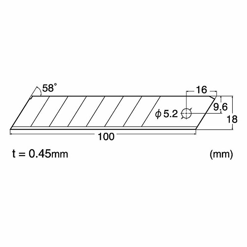 NT Cutter BL-3000 Reserveblade 300 stk - Billede 3