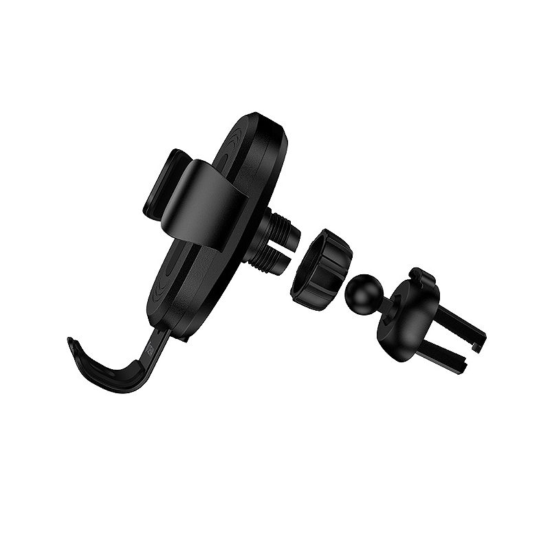 Devia car holder Gravity with wireless inductive charger black 10W air vent - Billede 5