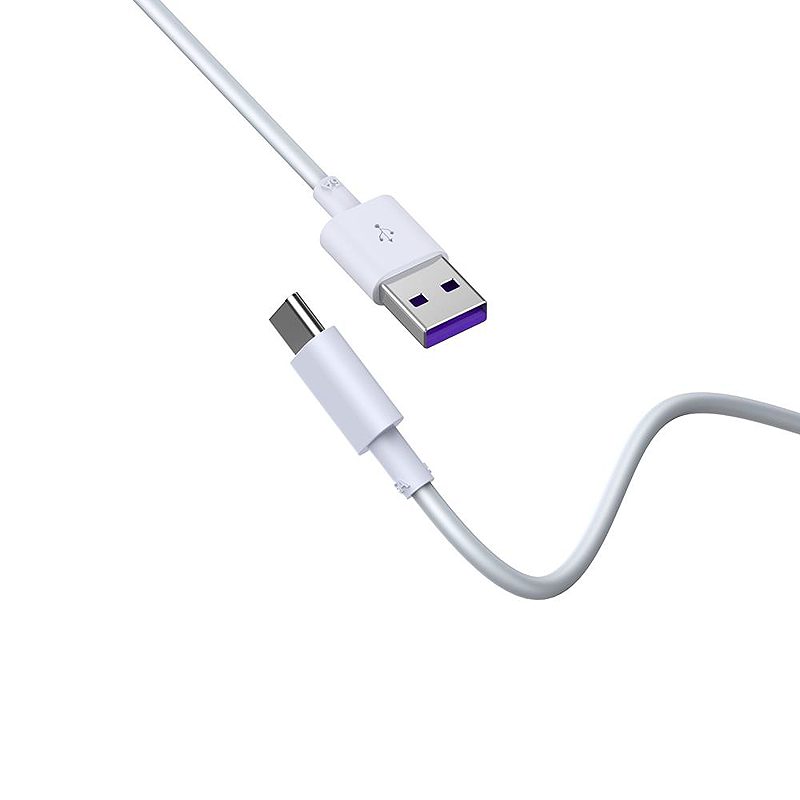 Devia cable Shark EC306 USB - USB-C 1,5 m 5A white - Billede 2