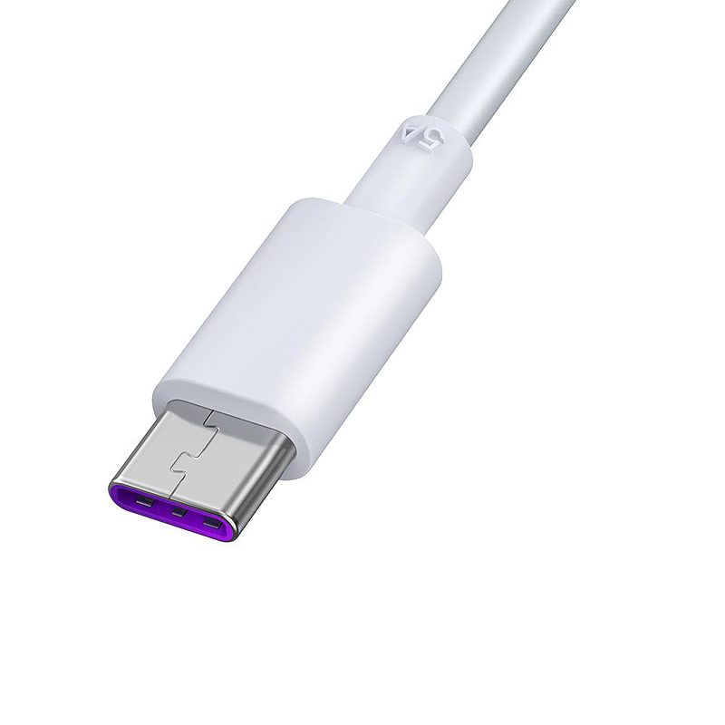 Devia cable Shark EC306 USB - USB-C 1,5 m 5A white - Billede 3