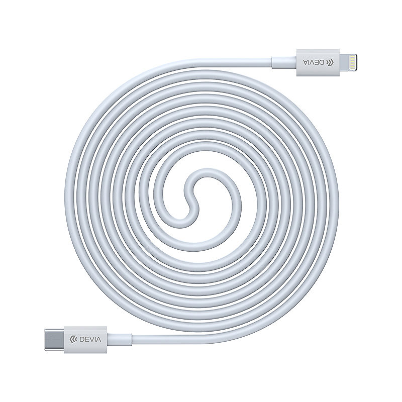 Devia cable Smart EC146 PD USB-C - Lightning 20W 3A white - Billede 2