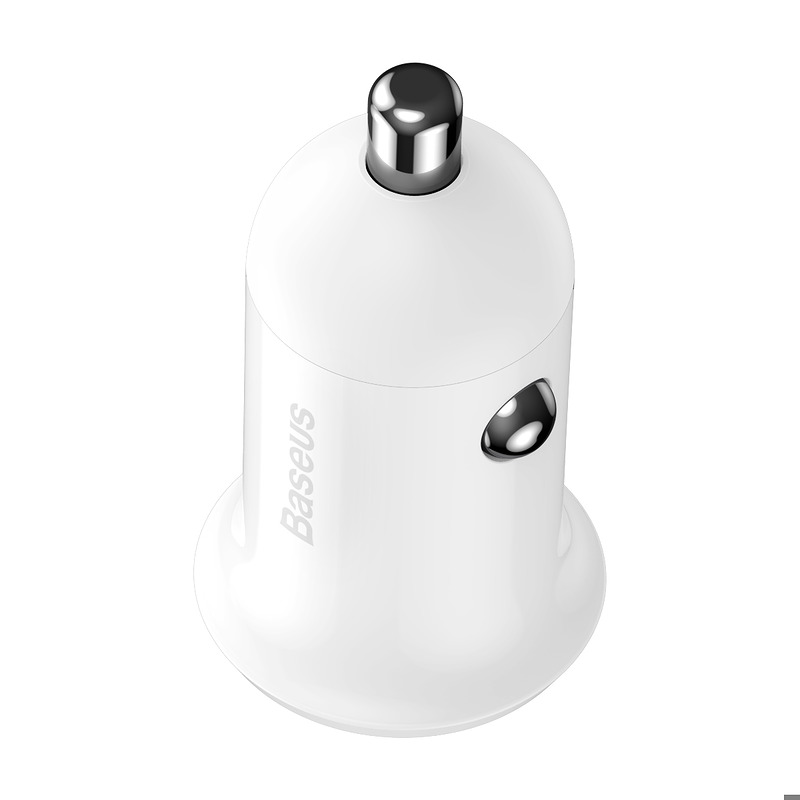 Baseus car charger Grain Pro 2x USB 4,8A white - Billede 3