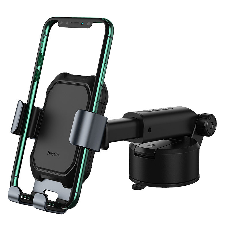Baseus car holder Tank gravity black with suction cup - Billede 2