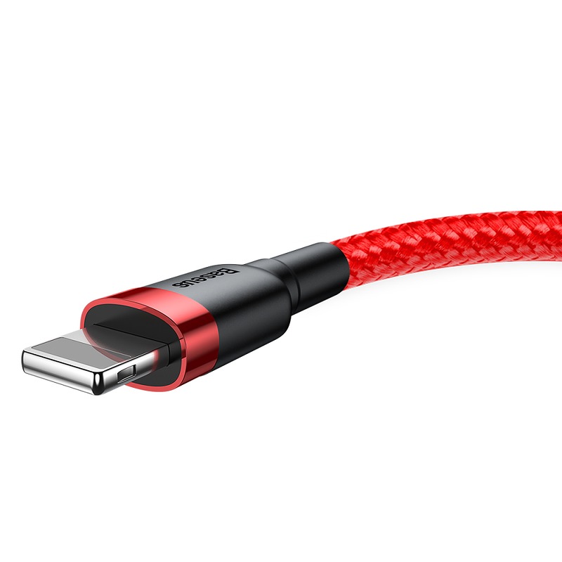 Baseus cable Cafule USB - Lightning 2,0 m 1,5A red-red - Billede 2