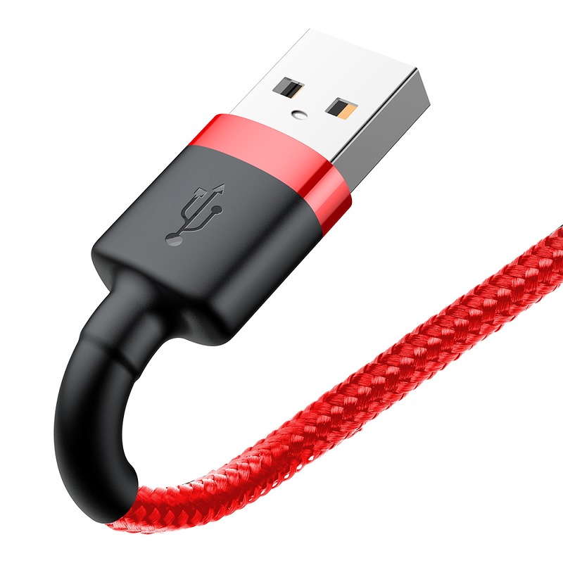 Baseus cable Cafule USB - Lightning 2,0 m 1,5A red-red - Billede 3