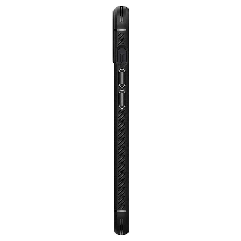 Spigen Rugged Armor case for iPhone 13 matte black - Billede 4