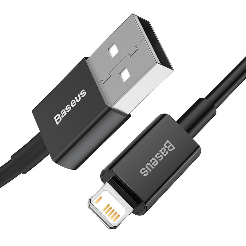 Baseus cable Superior USB - Lightning 2,0 m 2,4A black - Billede 2