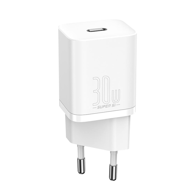 Baseus wall charger Super Si PD 30W 1x USB-C white - Billede 3