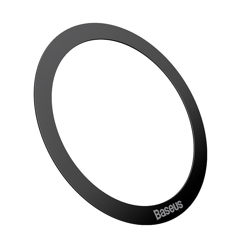 Baseus set of stickers HALO for the magnetic holder round black plates 2 pcs - Billede 4