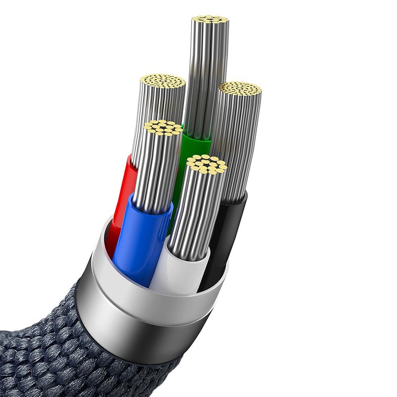 Baseus cable Crystal Shine USB-C - Lightning 1,2 m 20W black - Billede 5