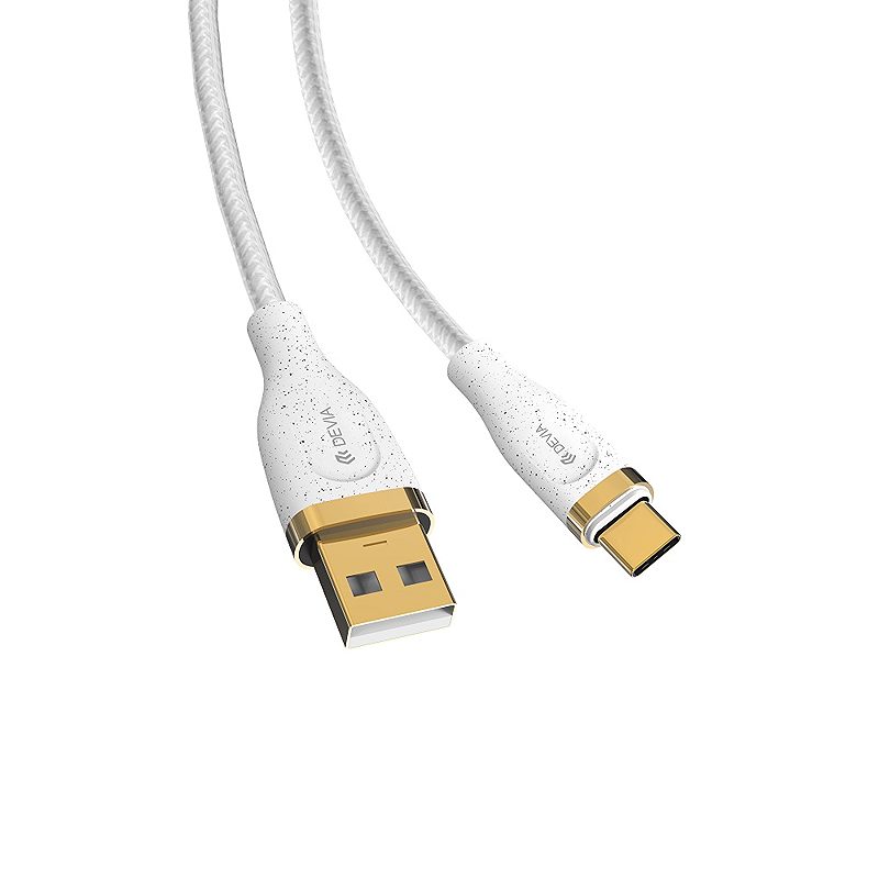 Devia cable Star EC311 USB - USB-C 1,5 m 2,4A white - Billede 2