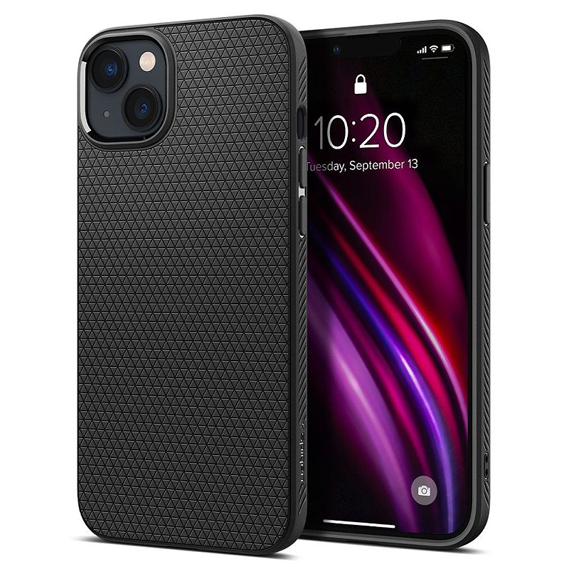 Spigen Liquid Air case for iPhone 14 Pro Max 6,7" matte black