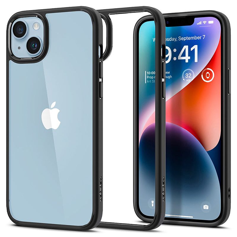 Spigen Ultra Hybrid case for iPhone 14 6,1" matte black