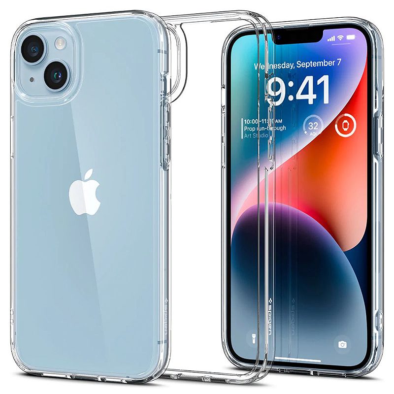 Spigen Ultra Hybrid case for iPhone 14 Pro 6,1" crystal clear