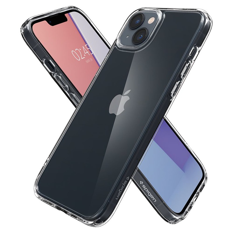 Spigen Ultra Hybrid case for iPhone 14 Pro 6,1" crystal clear - Billede 3
