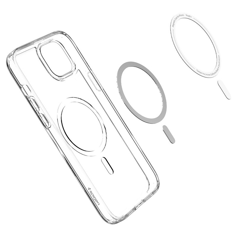 Spigen Ultra Hybrid Magsafe case for iPhone 14 Pro Max 6,7" white - Billede 3