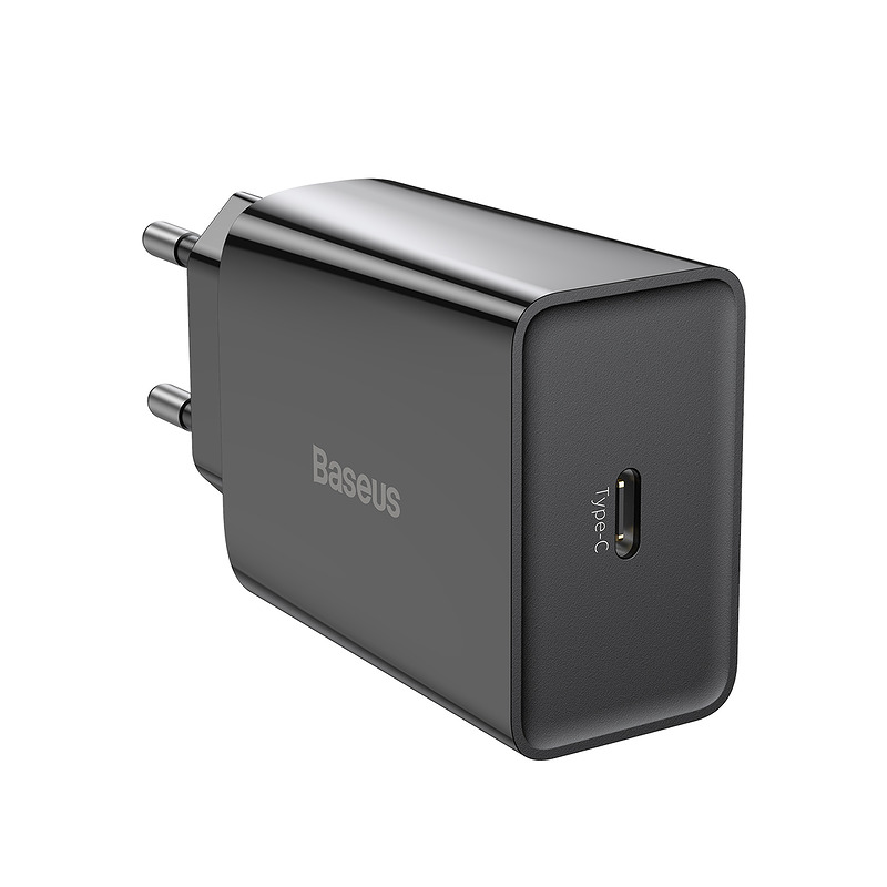 Baseus wall charger Speed Mini PD 20W 1x USB-C black - Billede 5