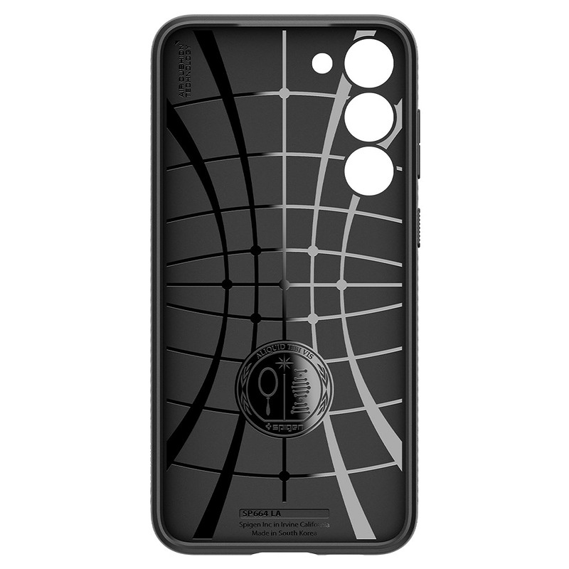 Spigen Liquid Air case for Samsung Galaxy S23 matt black - Billede 5