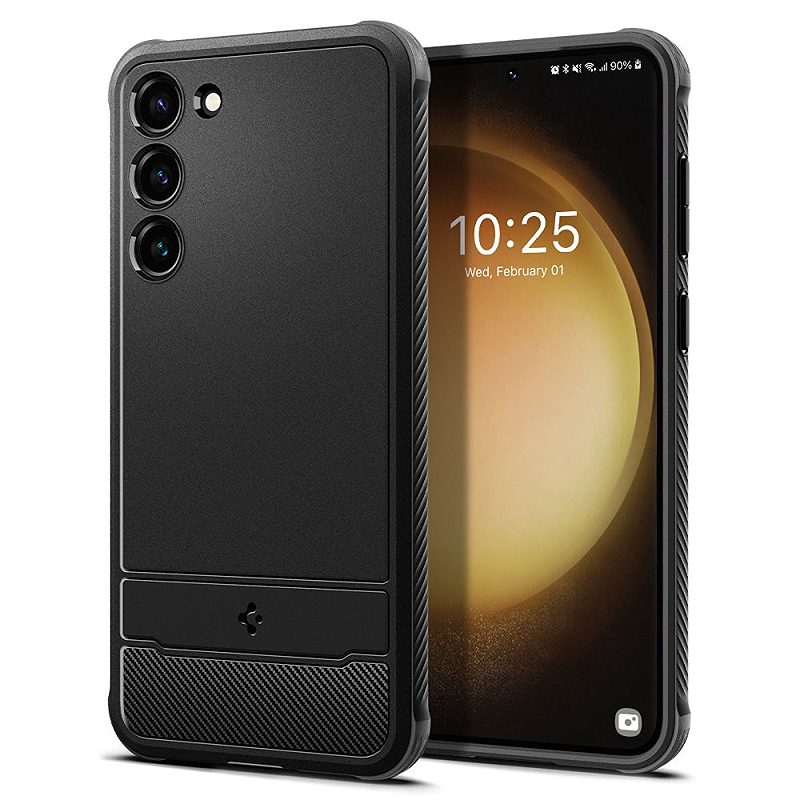 Spigen Rugged Armor case for Samsung Galaxy S23 matt black