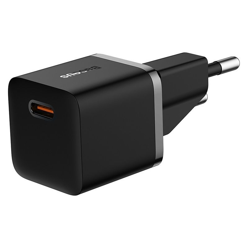 Baseus wall charger GaN5 Mini PD 20W 1x USB-C black - Billede 3