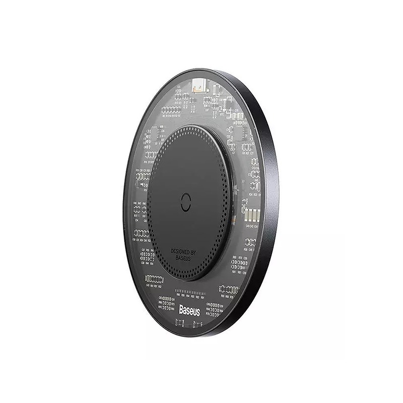 Baseus wireless charger Simple 2 15W black - Billede 3