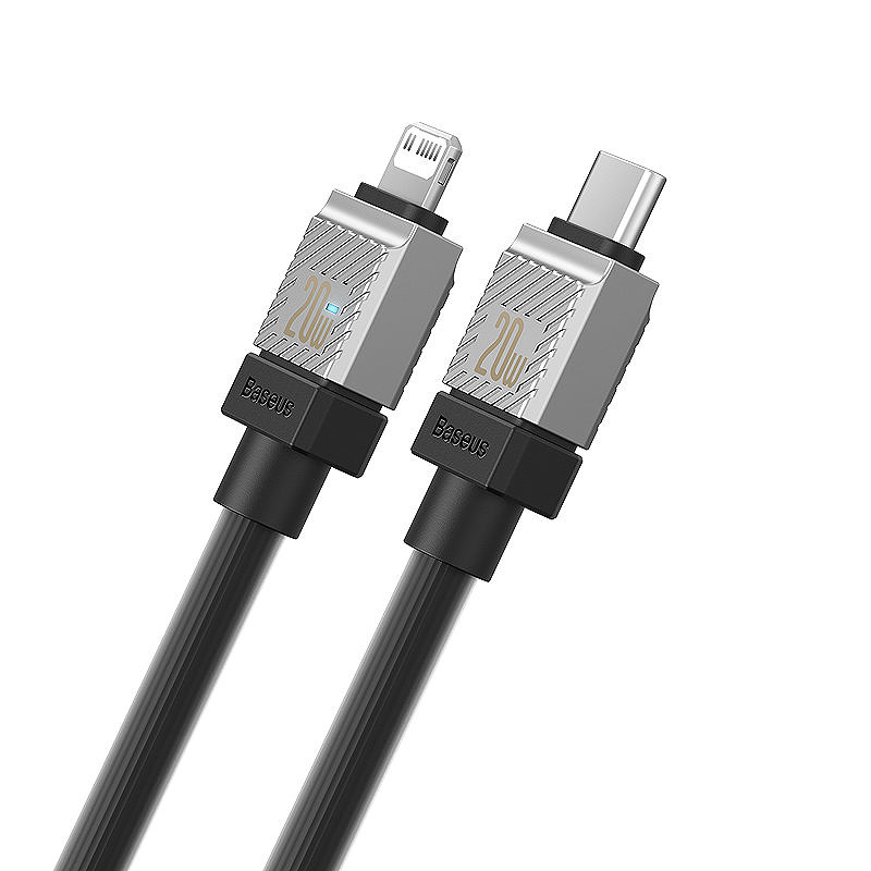 Baseus cable CoolPlay USB-C - Lightning 1m 20W black - Billede 2