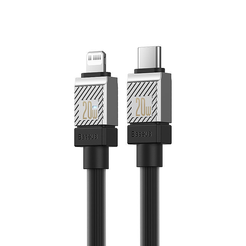 Baseus cable CoolPlay USB-C - Lightning 1m 20W black - Billede 3