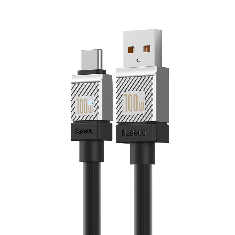 Baseus cable CoolPlay USB - USB-C 1m 100W black - Billede 3