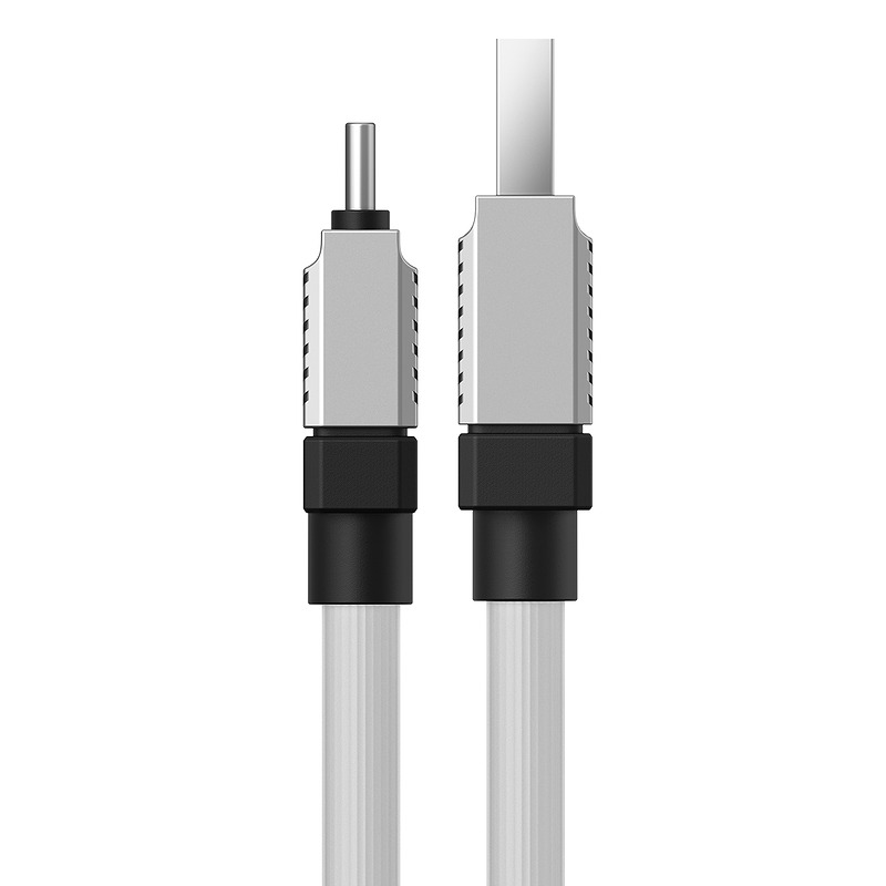 Baseus cable CoolPlay USB - USB-C 1m 100W white - Billede 4