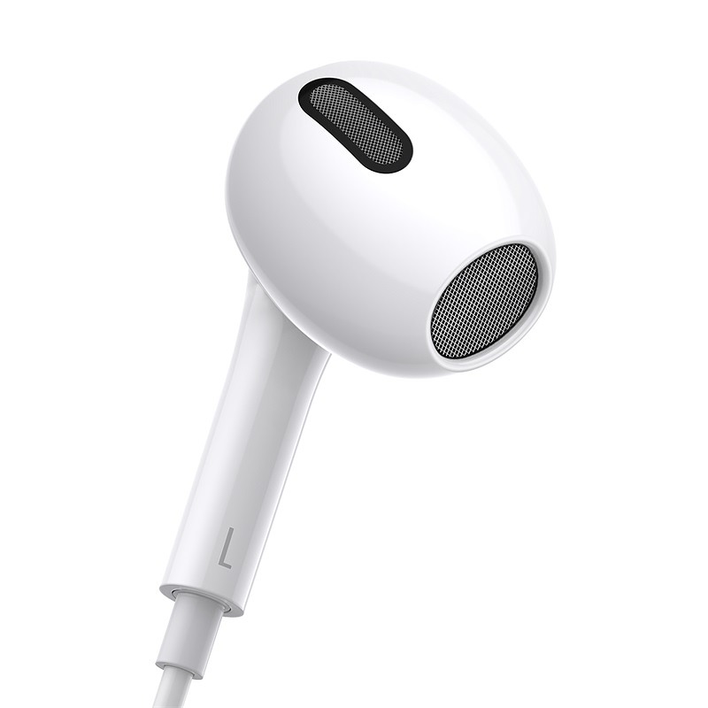 Baseus wired earphones Encok H17white - Billede 2
