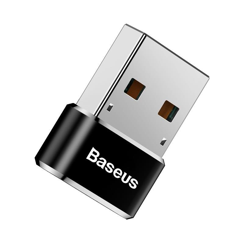 Baseus OTG adapter mini USB-C - USB converter black - Billede 3