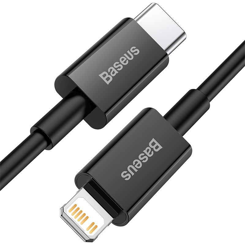 Baseus cabel Superior PD USB-C - Lightning 2,0m black 20W - Billede 2