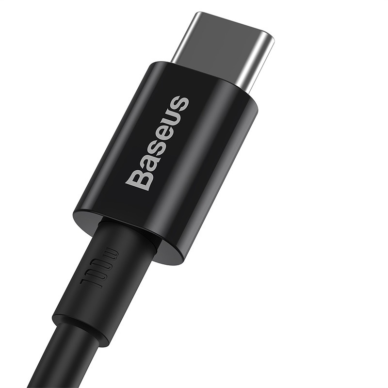 Baseus cabel Superior PD USB-C - USB-C 1,0m black 100W - Billede 2