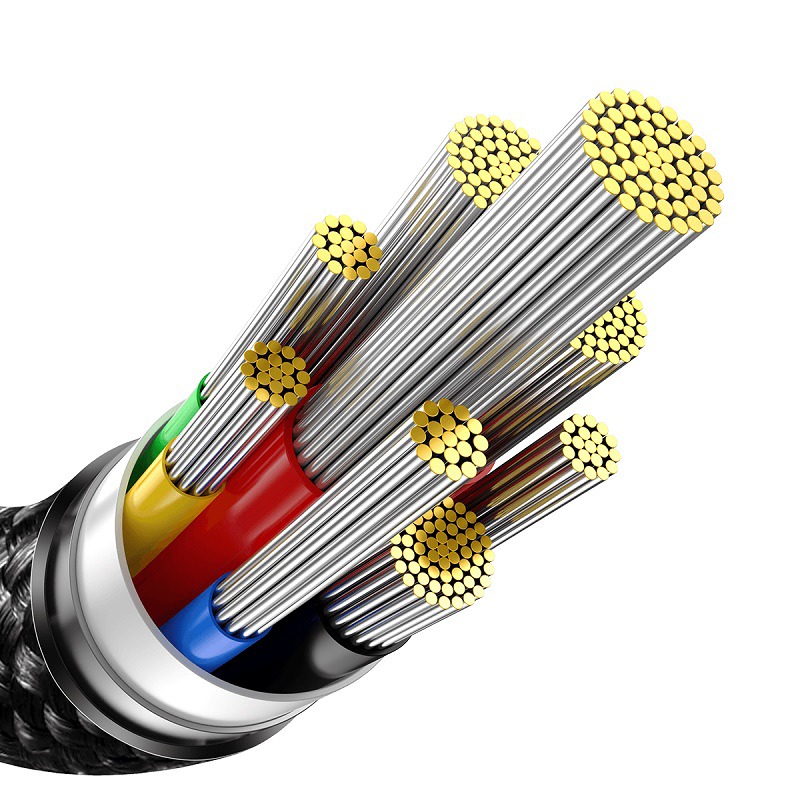 Baseus cable Tungsten PD USB-C - USB-C 3,0m black 240W - Billede 5