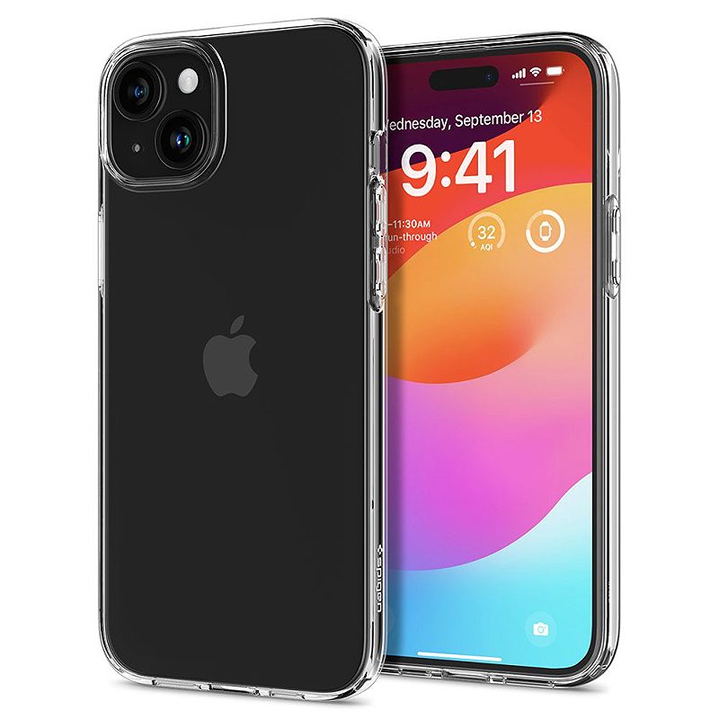 Spigen Liquid Crystal case for iPhone 15 Plus 6,7" crystal clear