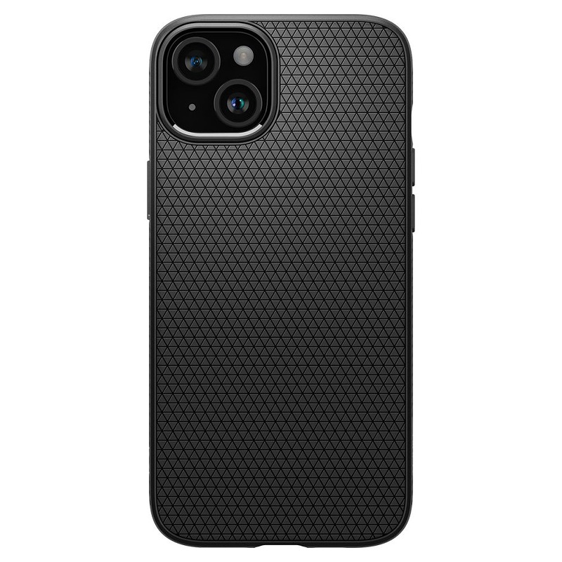 Spigen Liquid Air case for iPhone 15 6,1" matte black - Billede 2