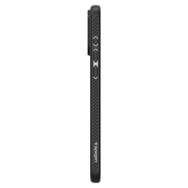 Spigen Liquid Air case for iPhone 15 Pro 6,1" matte black - Billede 5