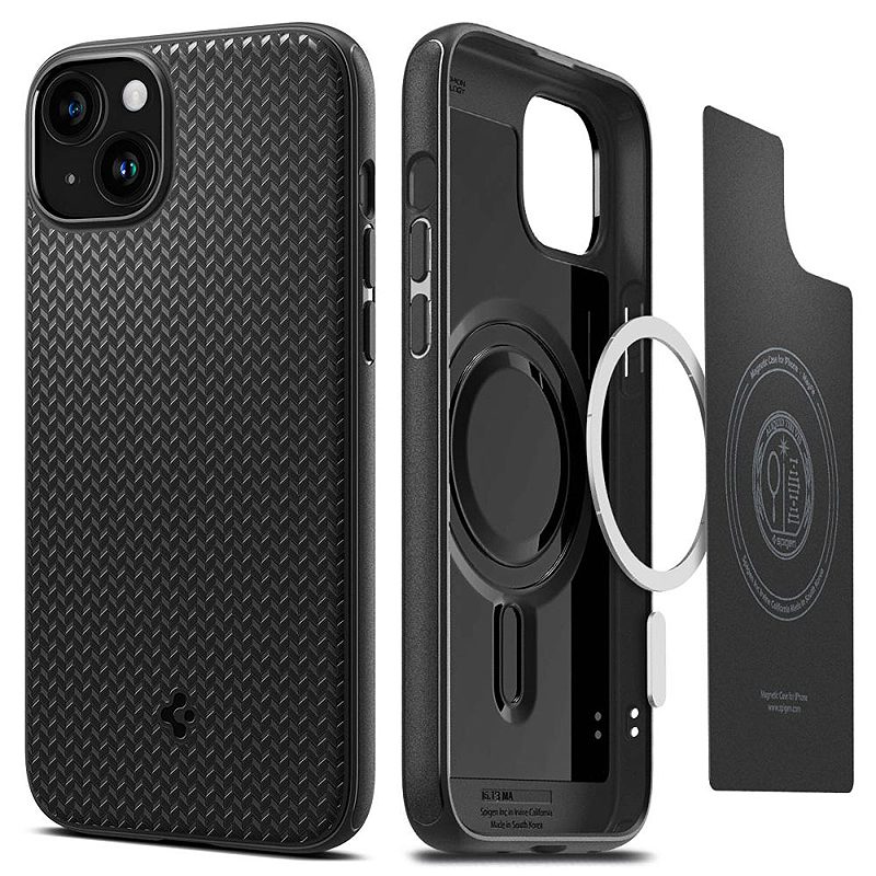 Spigen Mag Armor Magsafe case for iPhone 15 6,1" matte black