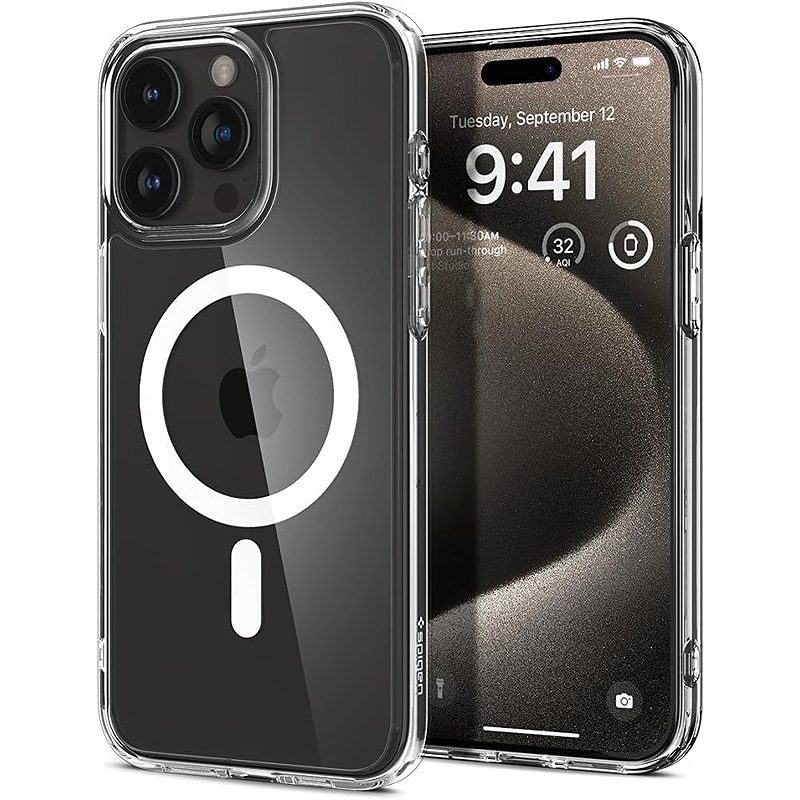 Spigen Ultra Hybrid Magsafe case for iPhone 15 Pro 6,1" white